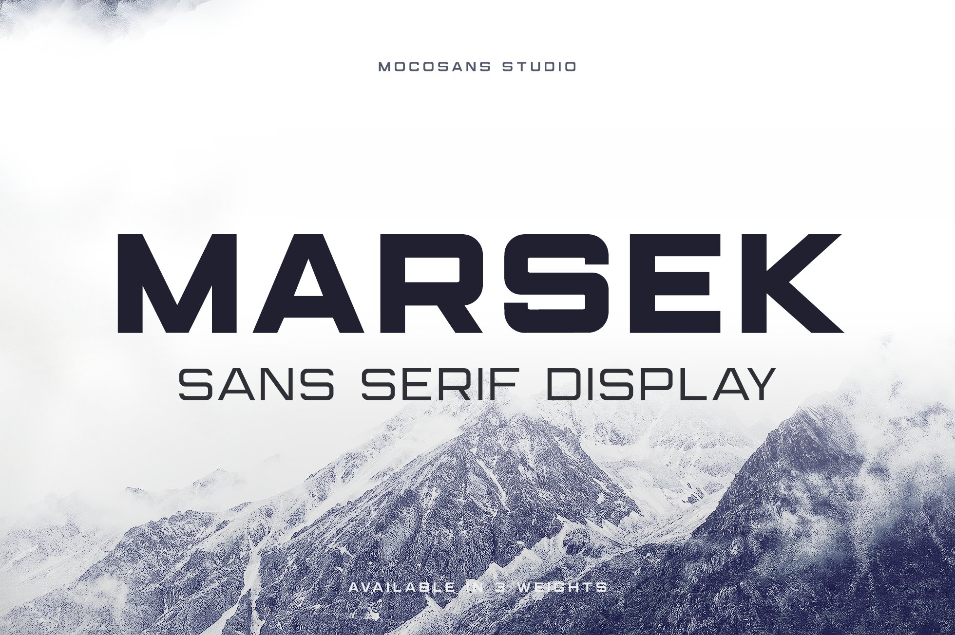 坚实而精致的显示字体 Marsek Display Sans Serif插图