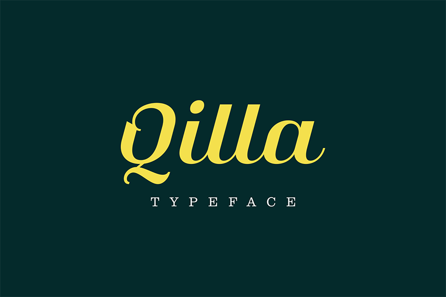 Qilla Serif字体免费演示插图