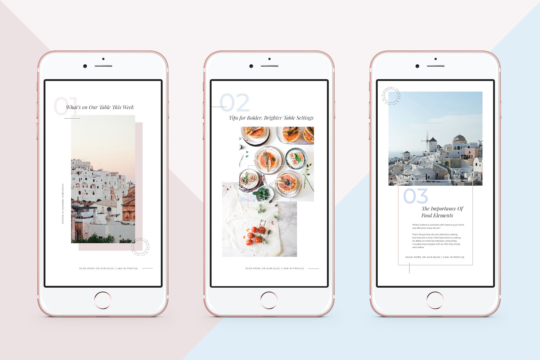 食品与旅游Instagram故事包模板 Food Travel Instagram Stories Pack插图7