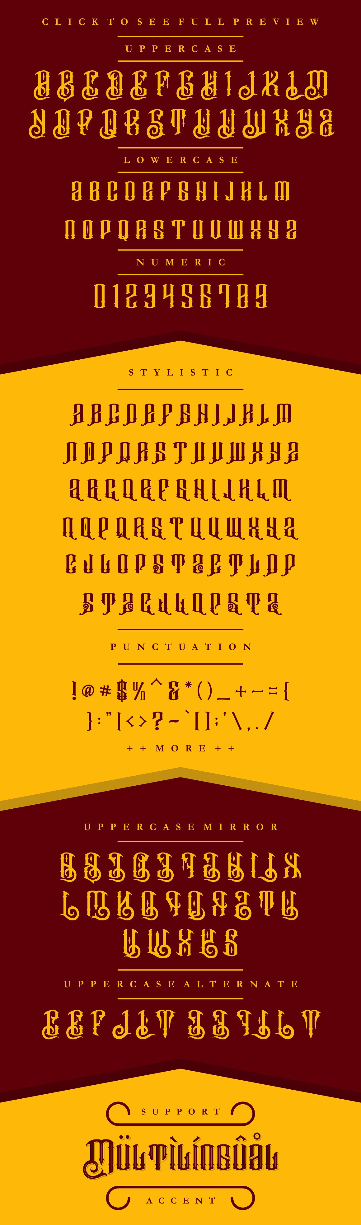 Barakah分层维多利亚字体 Barakah Layered Typeface + Extras插图3