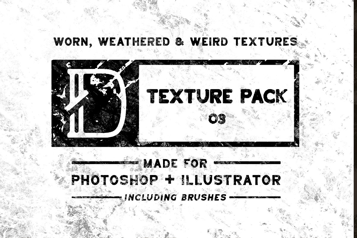 做旧污渍Photoshop纹理笔刷 Texture Pack 03 Brushes插图