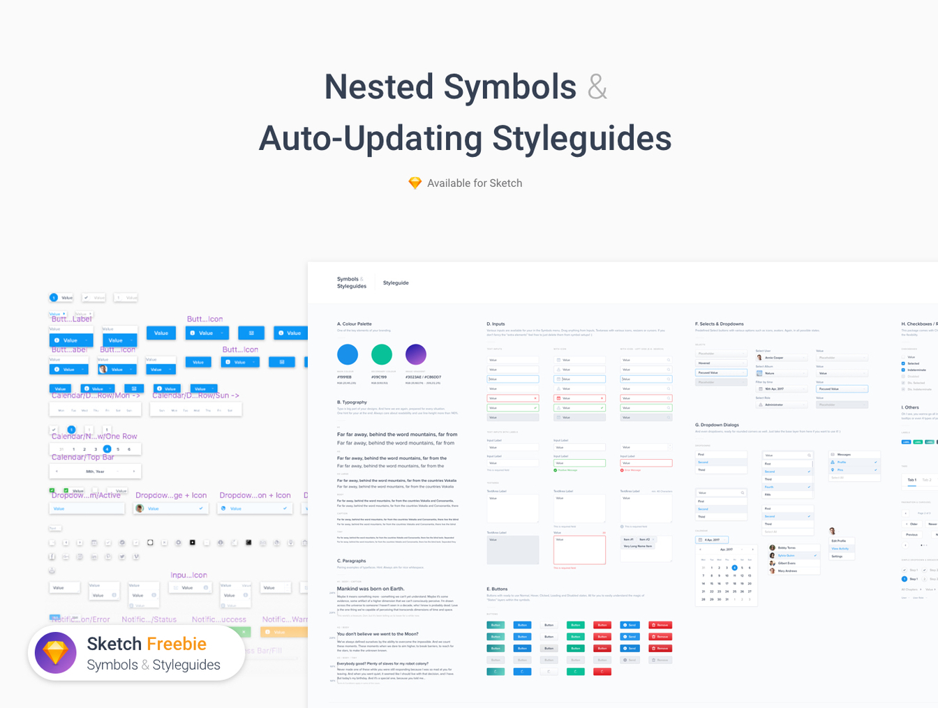 嵌套符号和样式 Nested Symbols & Styleguides插图