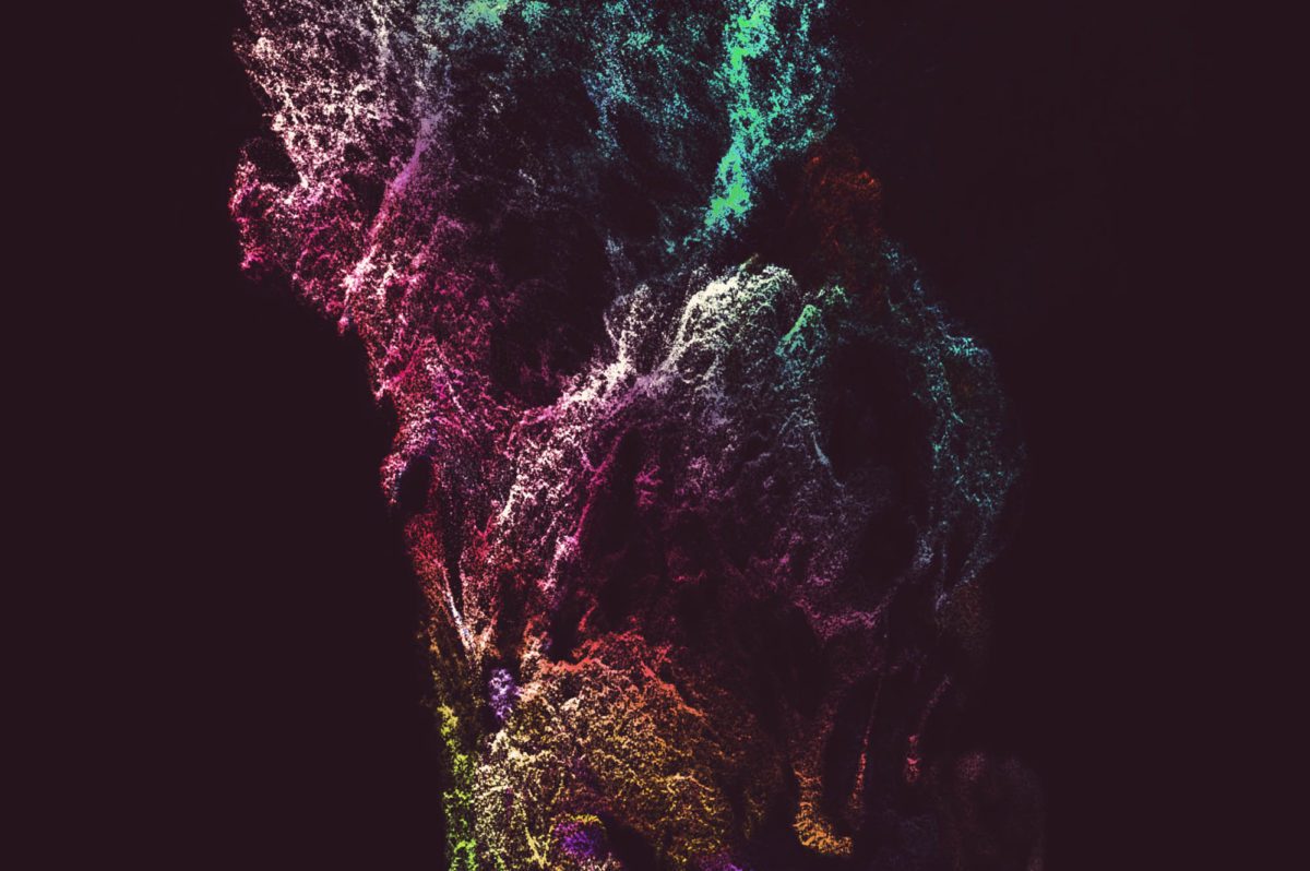创意抽象纹理系列：25款流沙与光线结合形成的星云状图案纹理 Chroma Vol. 1插图4