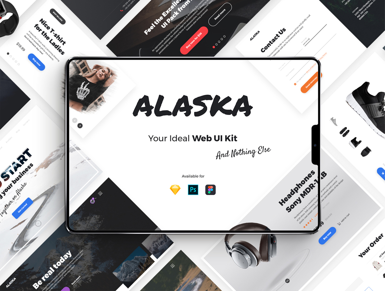 阿拉斯加UI套件 Alaska Ui Kit插图