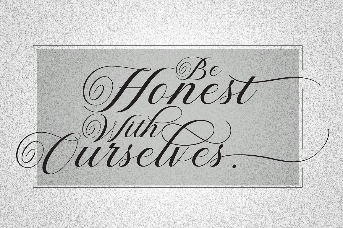Violeta可爱现代书法字体 Violeta Cute Modern Calligraphy Font插图1