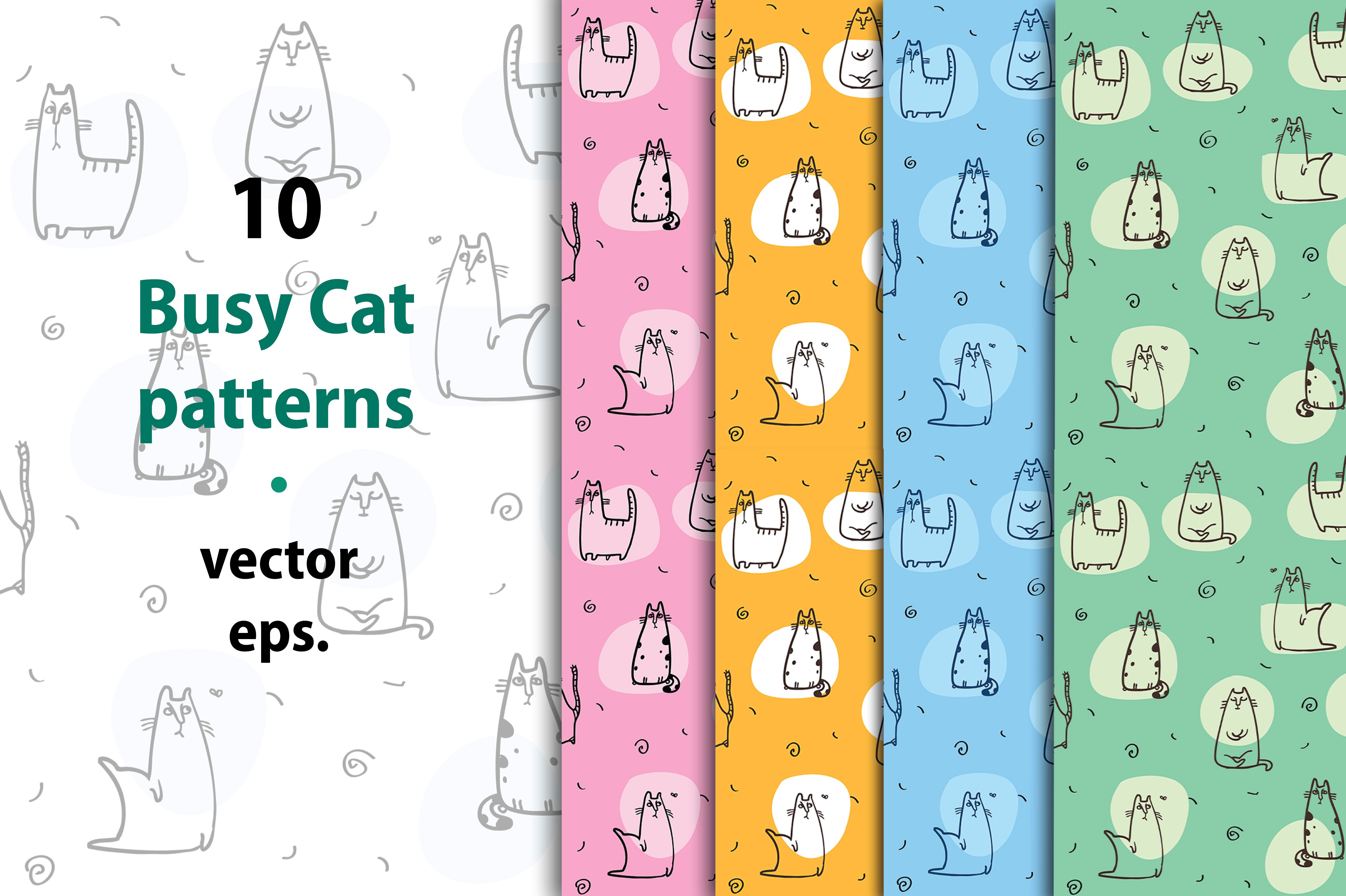 40款严肃的猫收图集 40 Serious Cat Collection Patterns插图6