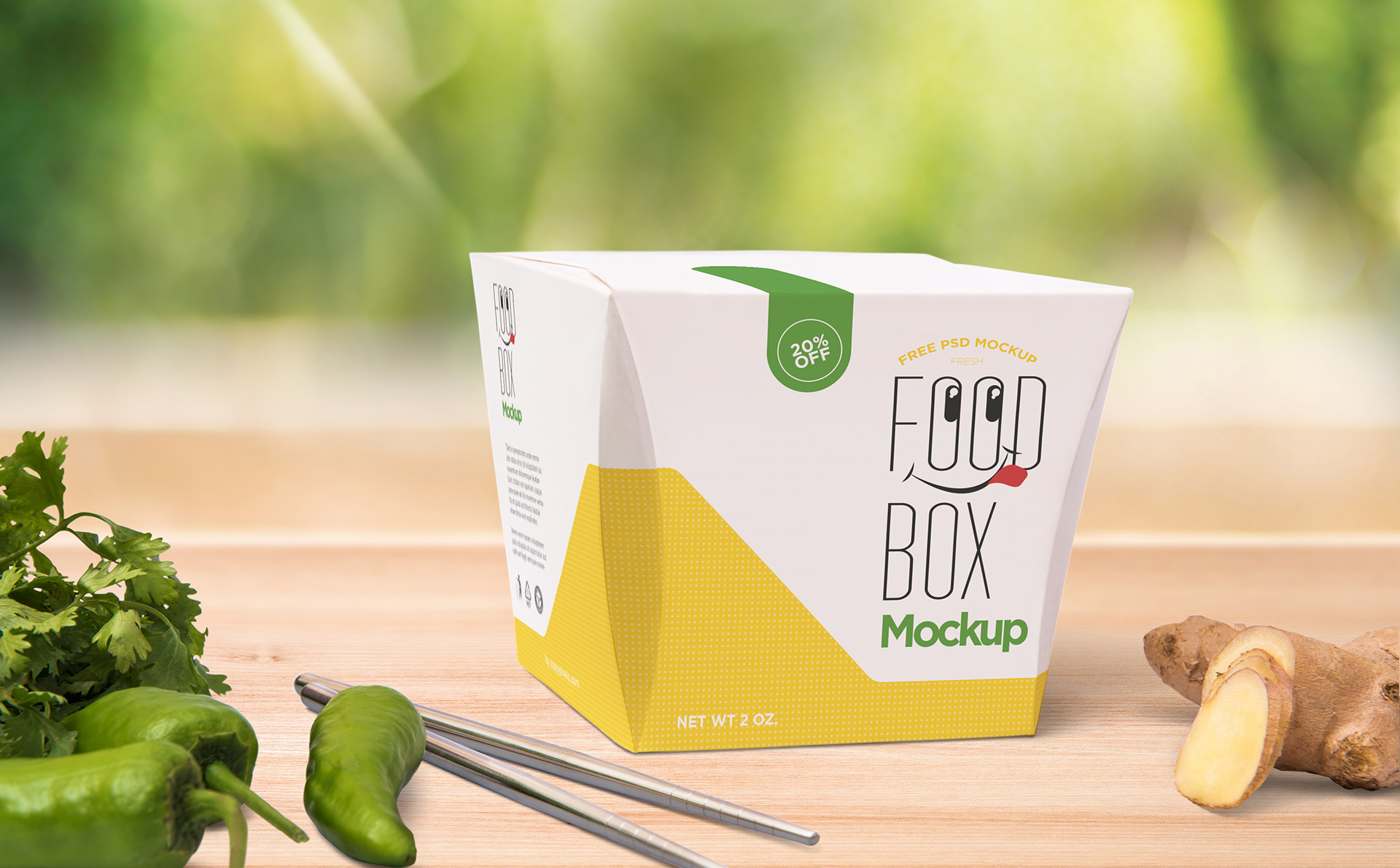 现实午餐盒样机 Realistic Lunch Box Mockup插图
