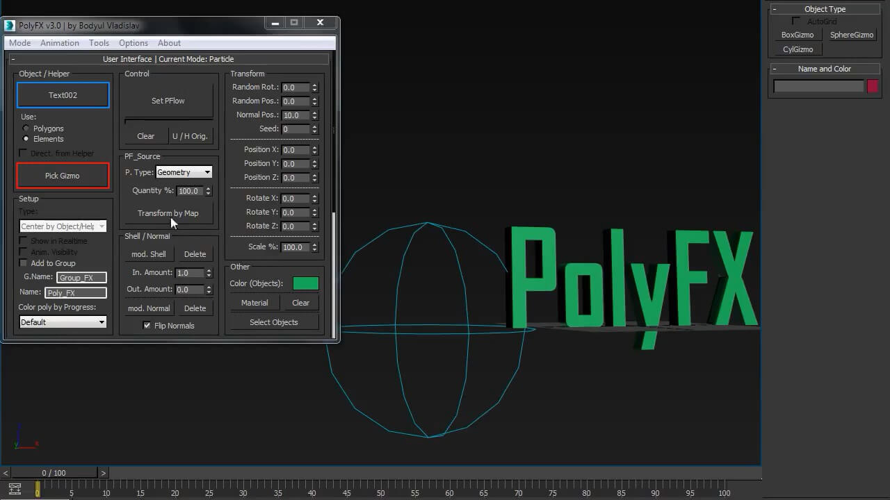 PolyFX V3.2 – 3DS MAX 2010 ~ 2019 运动图形破碎汇聚动画插件插图9