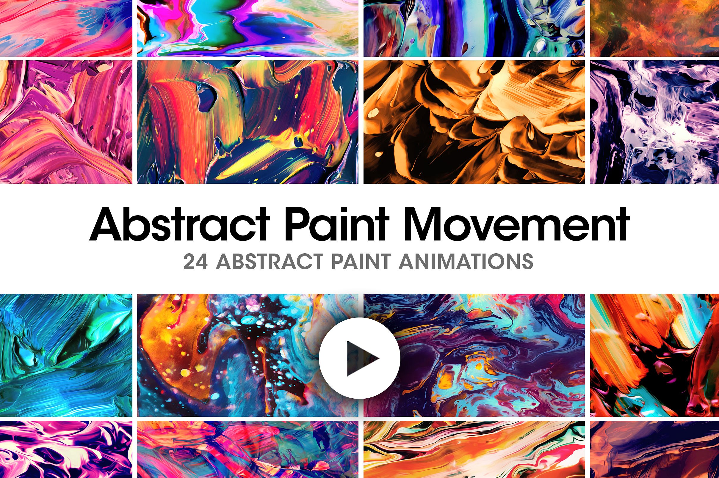 创意抽象纹理系列：抽象油画&几何形状纹理素材包 Abstract Texture Bundle（超巨量2.46GB）插图3