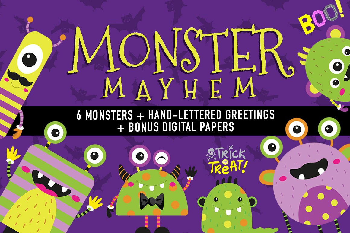 万圣节小怪物大集合 Monster Mayhem插图