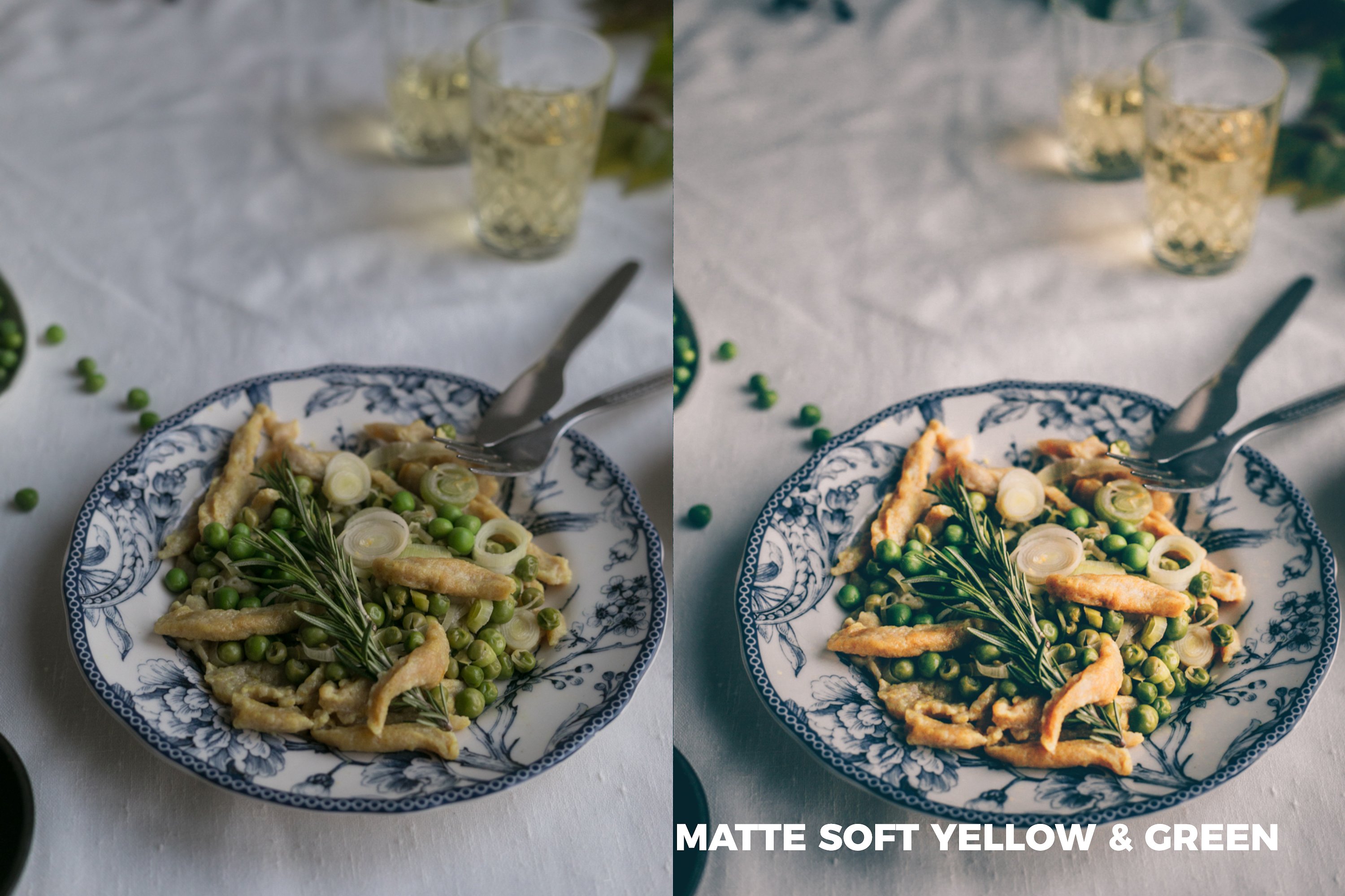灰色调食物照片后期特效Lightroom预设素材 Food Instagram Lightroom Presets插图3