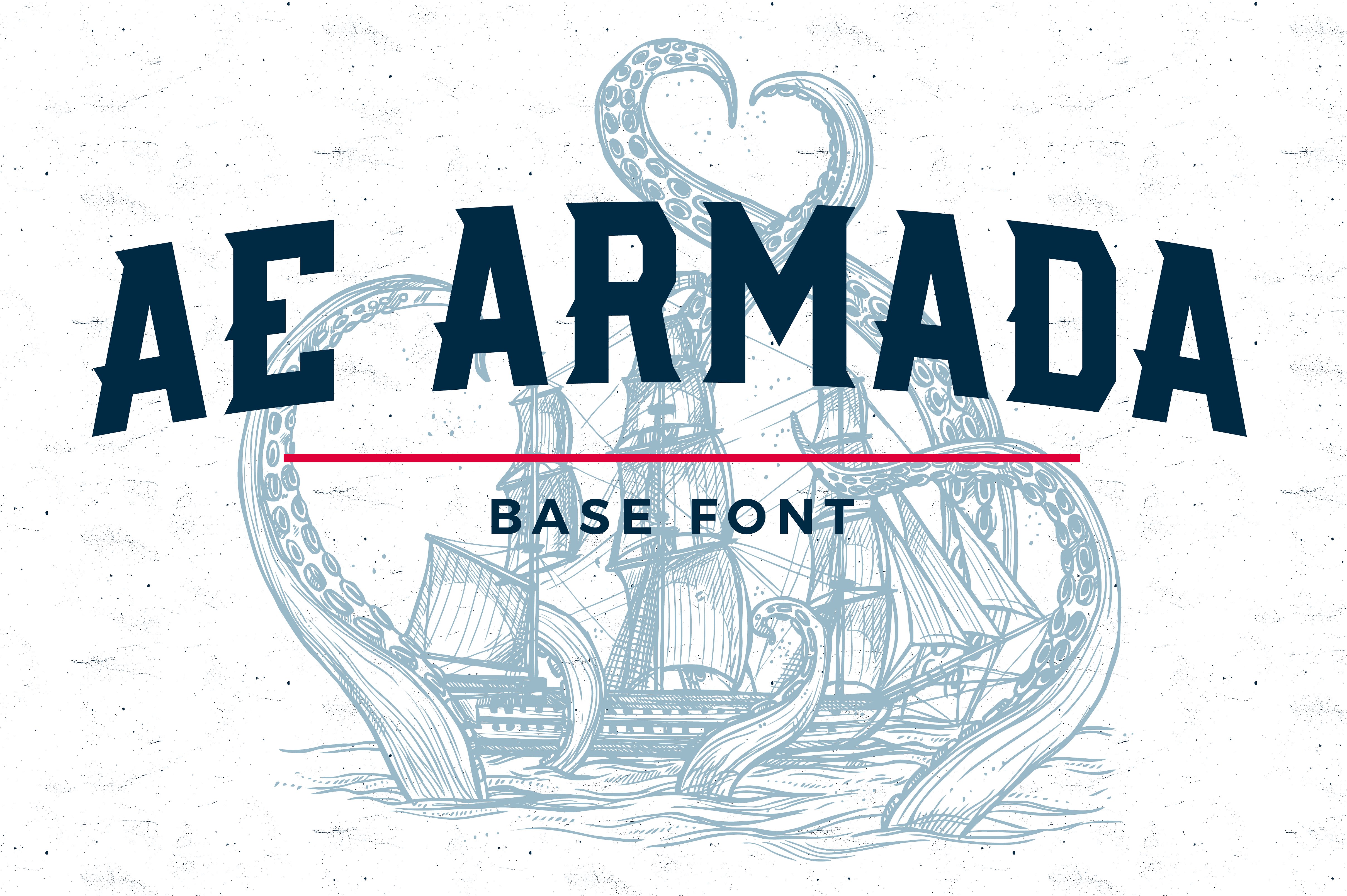 AE Armada Base字体插图