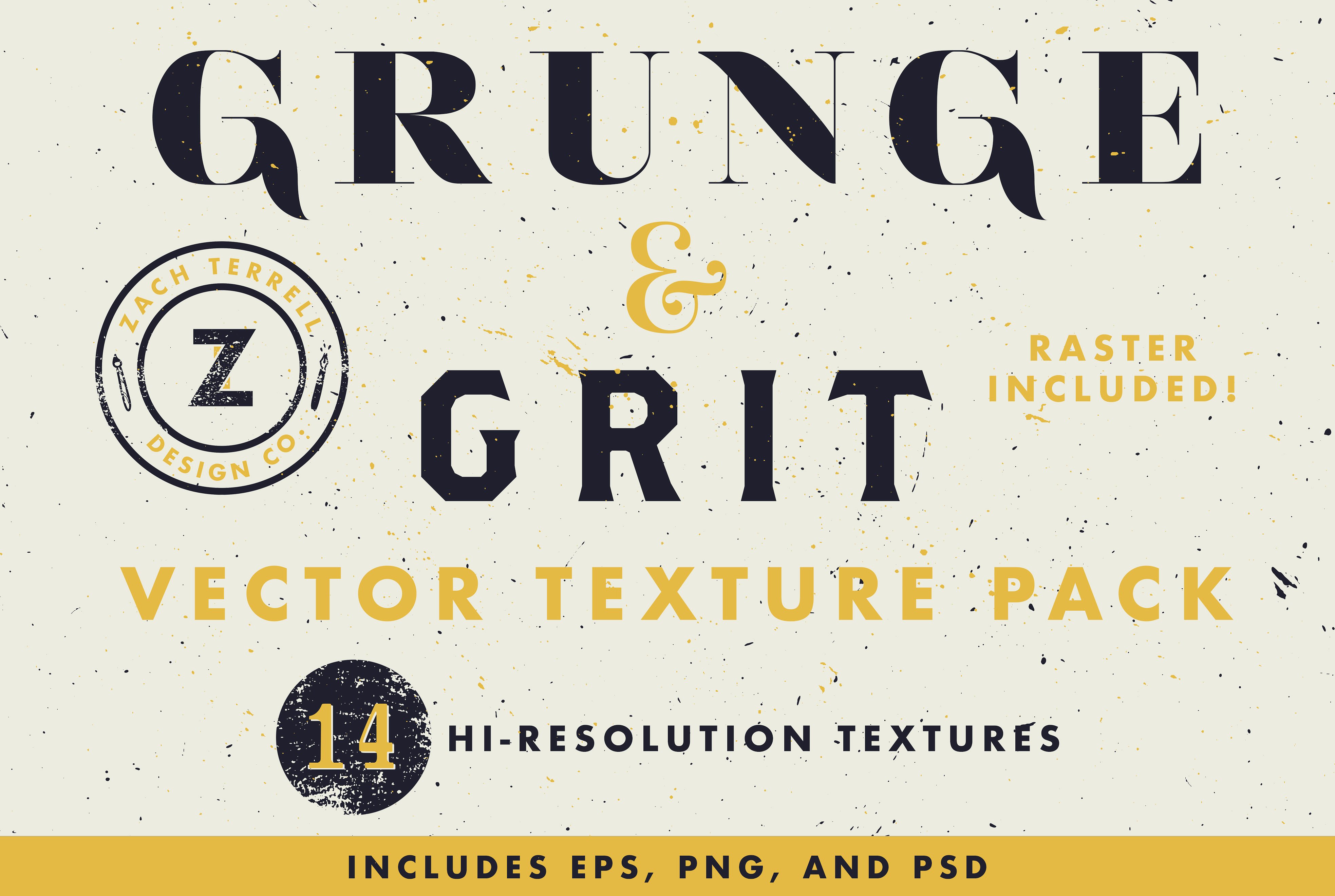 粗糙颗粒砂砾纹理背景图片素材 Grit Textures插图