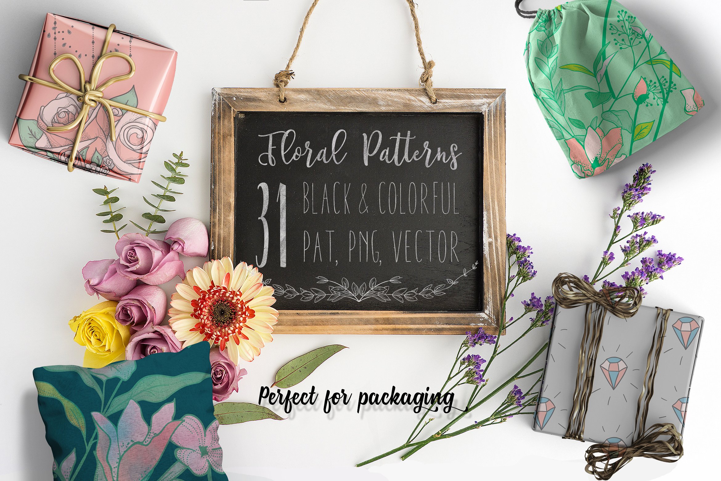 31款花卉图案包 31 Floral Patterns Pack插图