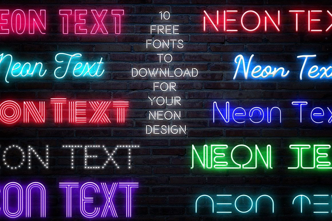 霓虹文字图层样式 Neon Text Layer Styles Extras插图4