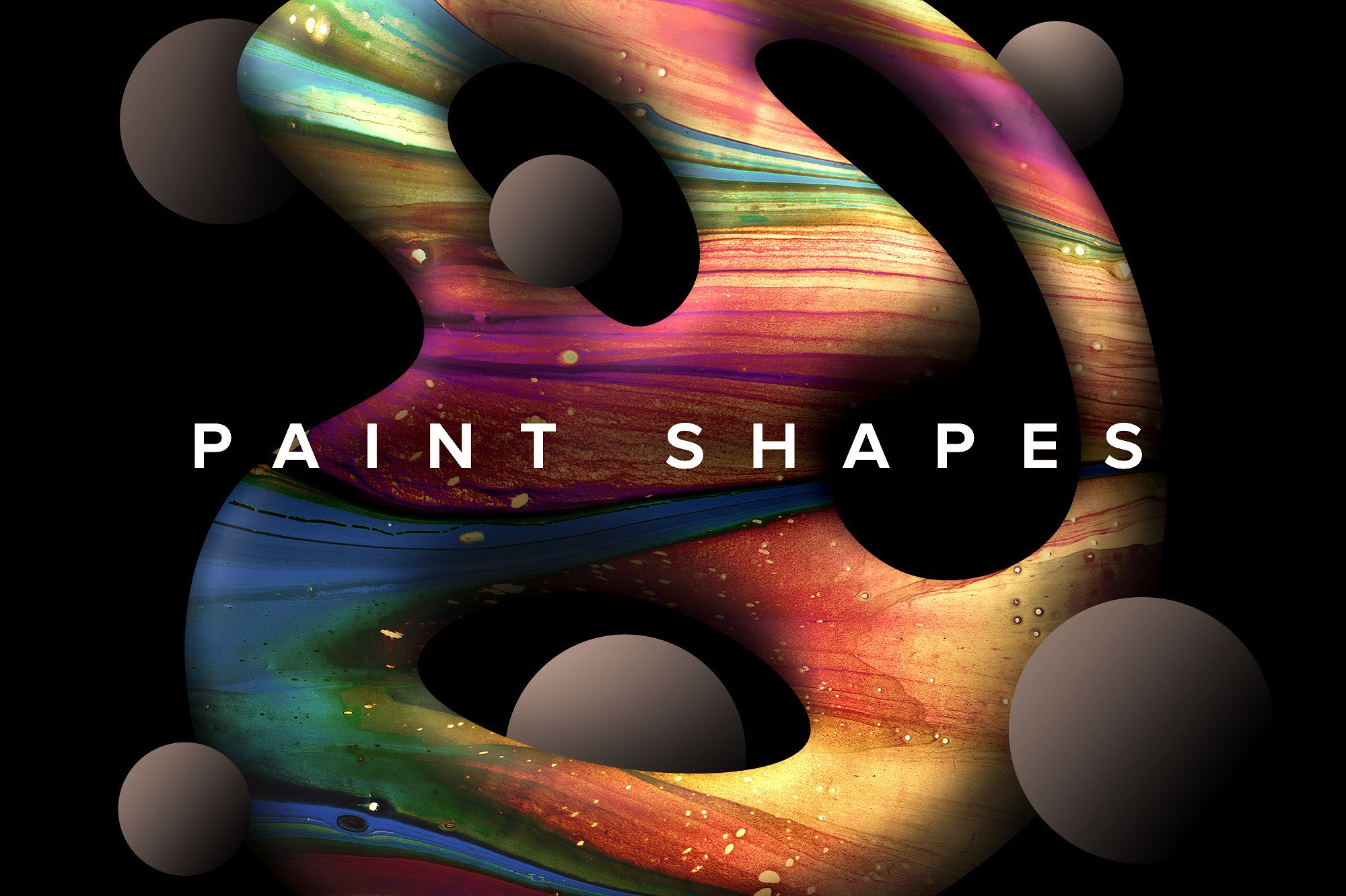 创意抽象纹理系列：抽象油画&几何形状纹理素材包 Abstract Texture Bundle（超巨量2.46GB）插图31
