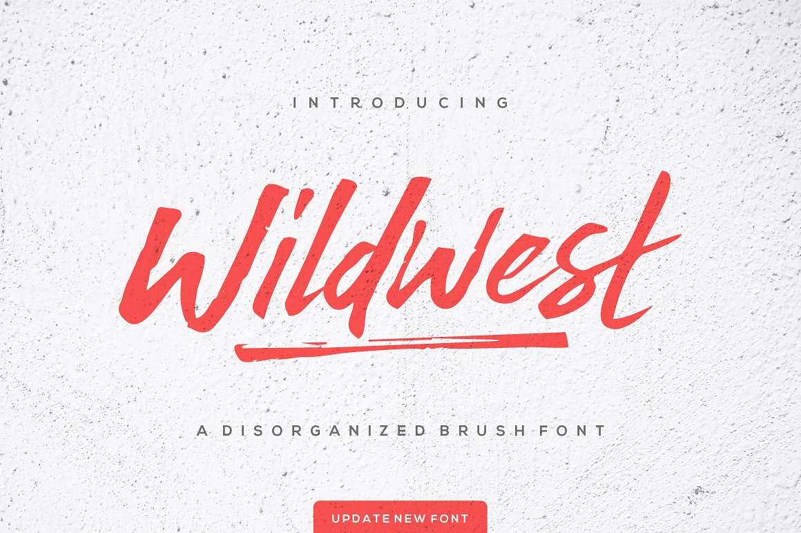 狂野的西部时尚字体 Wildwest插图