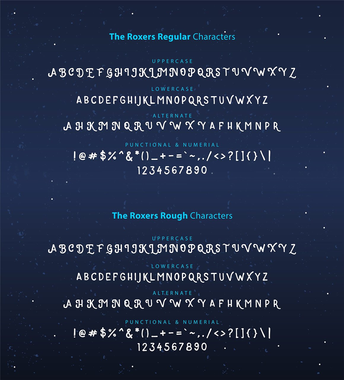 Roxers复古字体 The Roxers Typeface插图3