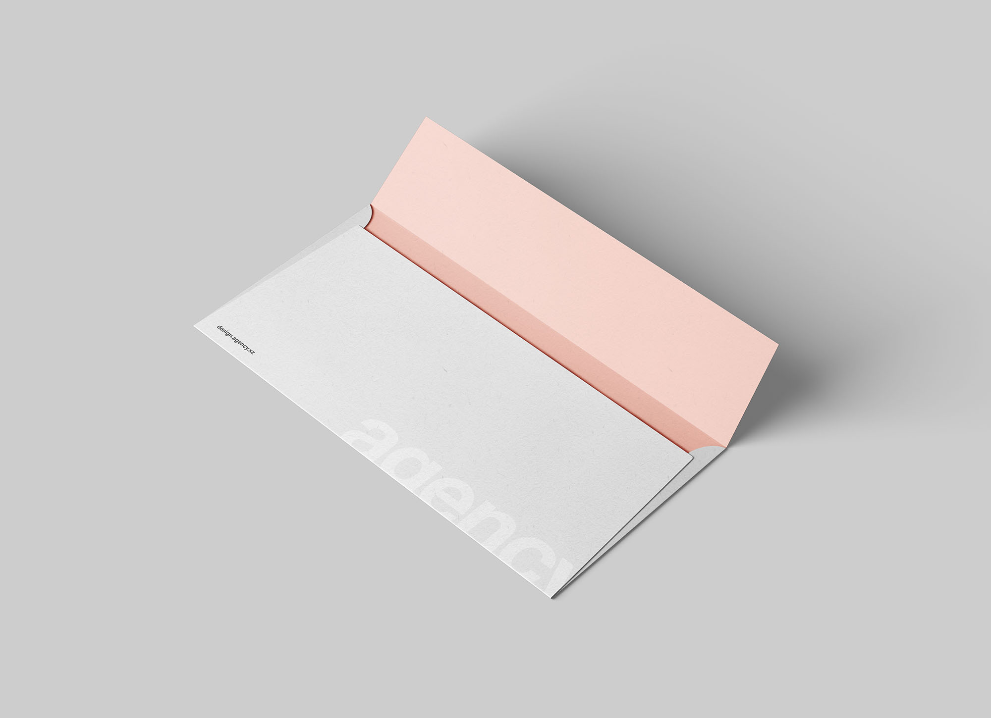 简洁精致的标准DL信封样机 Standard Dl Envelope Mockup插图3