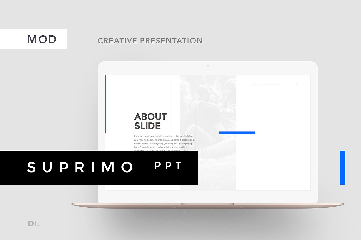 令人惊叹的最新前卫多用途PPT模板 SUPRIMO Presentation Template插图