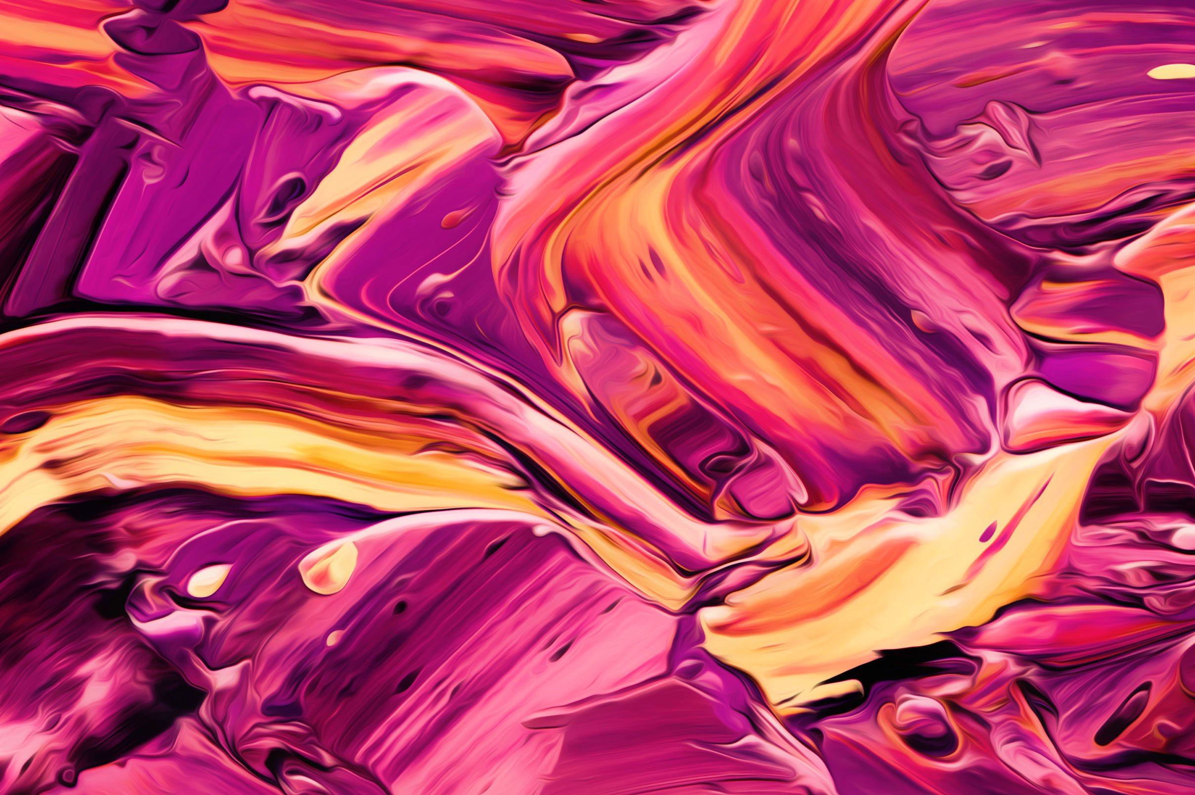 创意抽象纹理系列：100个高分辨率抽象流体绘画 Flow, Vol. 1插图6
