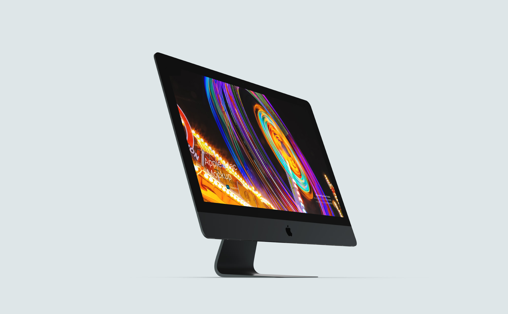 超级主流桌面&移动设备样机系列：iMac & iMac Pro系列一体机样机 [兼容PS,Sketch;共4.79GB]插图1