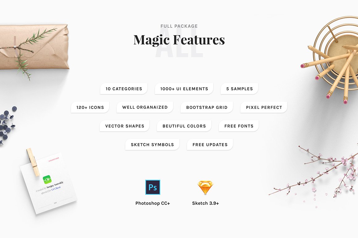 魔法石终极UI工具包 Magic Stone UI Kit插图4
