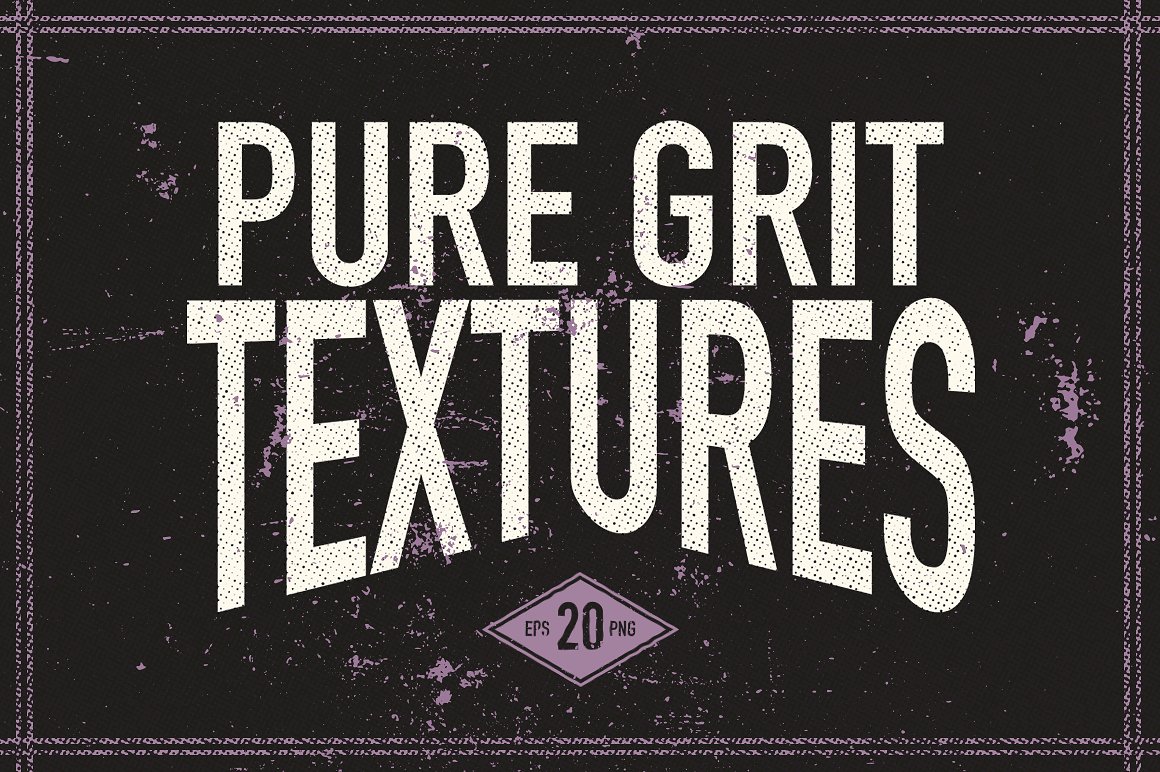 复古纯砂砾高分辨率纹理 Pure Grit Textures插图