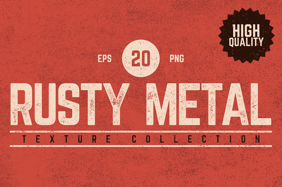 超高分辨率生锈的金属纹理 Rusty Metal Textures插图