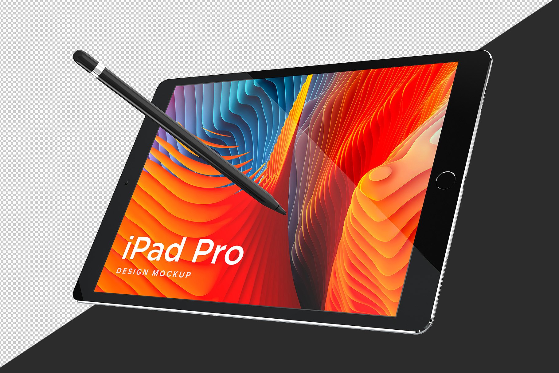 6K超高分辨率iPad Pro样机 iPad Pro Design Mockup插图4