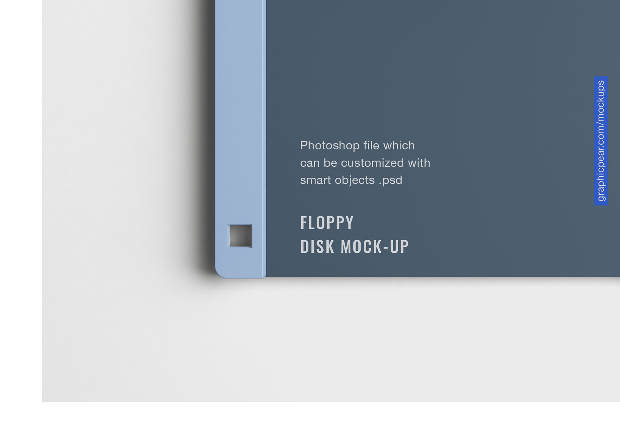 经典的电脑文件软盘样机 Floppy Disk Mockup插图3