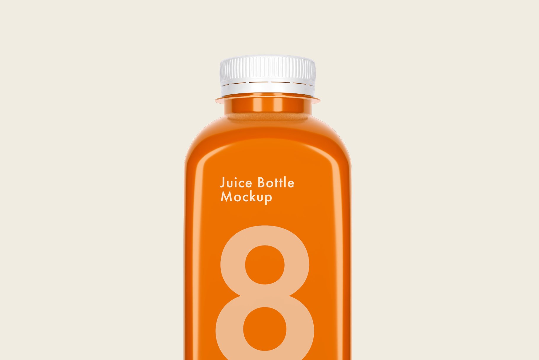 果汁饮料塑料瓶包装样机 Juice Drink Plastic Bottle Packaging Mockup插图2