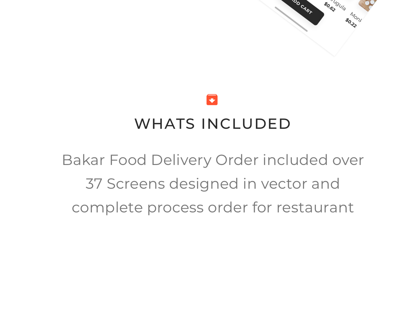 高级餐厅食品外卖APP UI工具包 Bakar UI Kit插图4