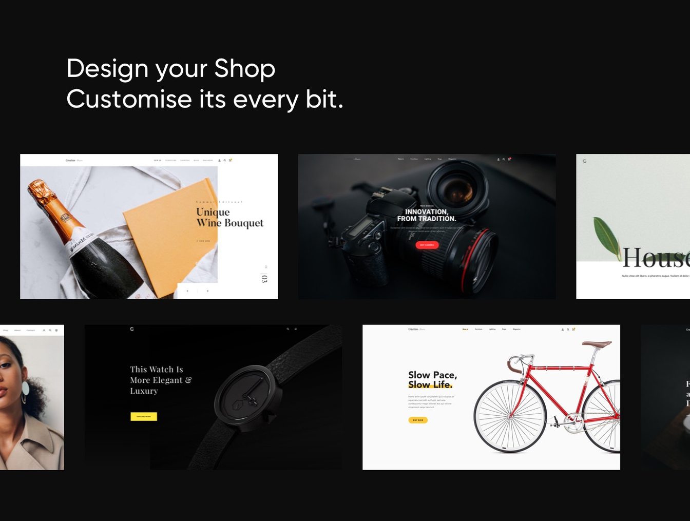 家具店Web UI工具包 Creation Shop UI Kit插图2