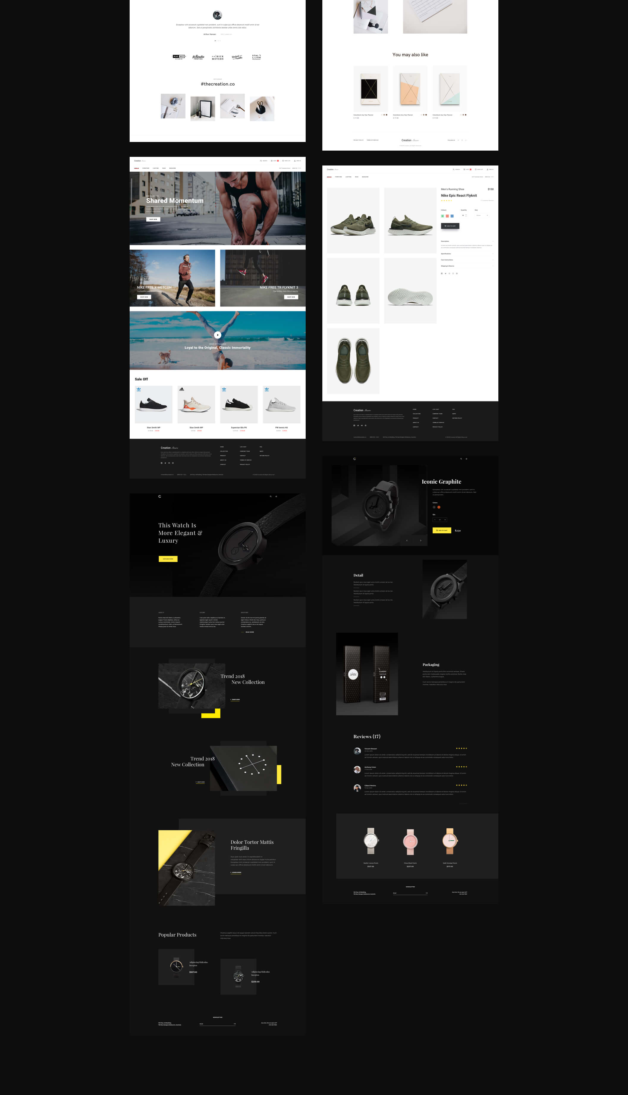 家具店Web UI工具包 Creation Shop UI Kit插图20