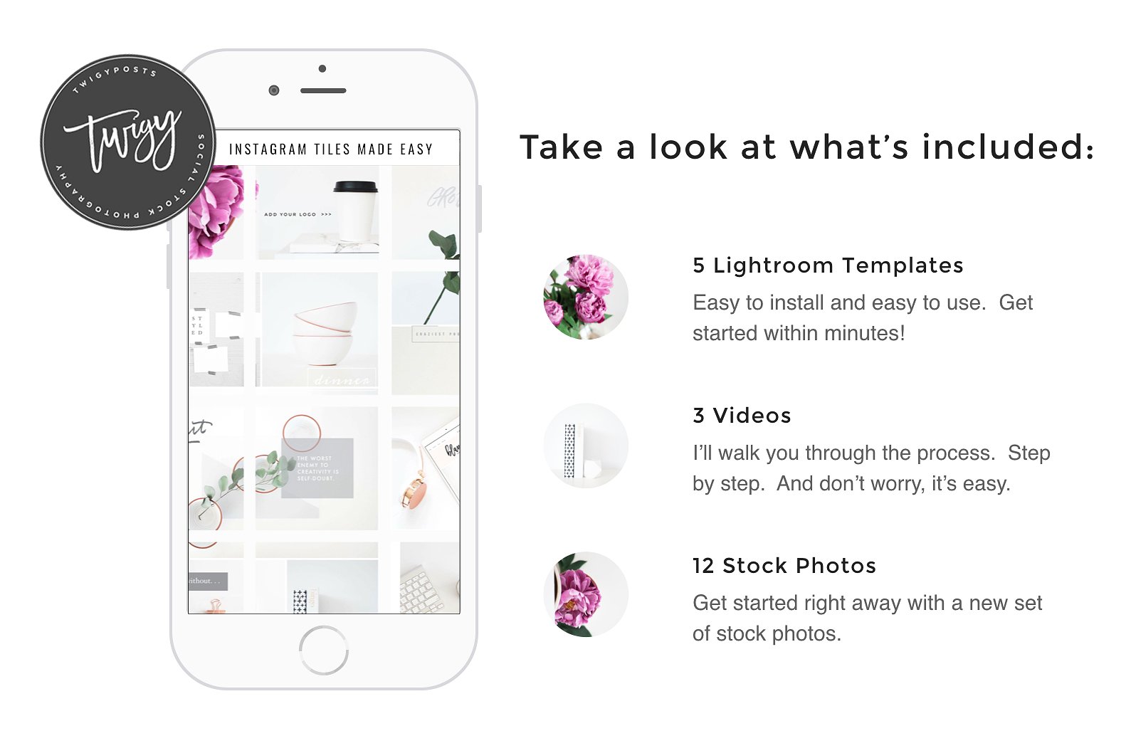 产品包装效果图照片展示 Create Instagram Tiles插图