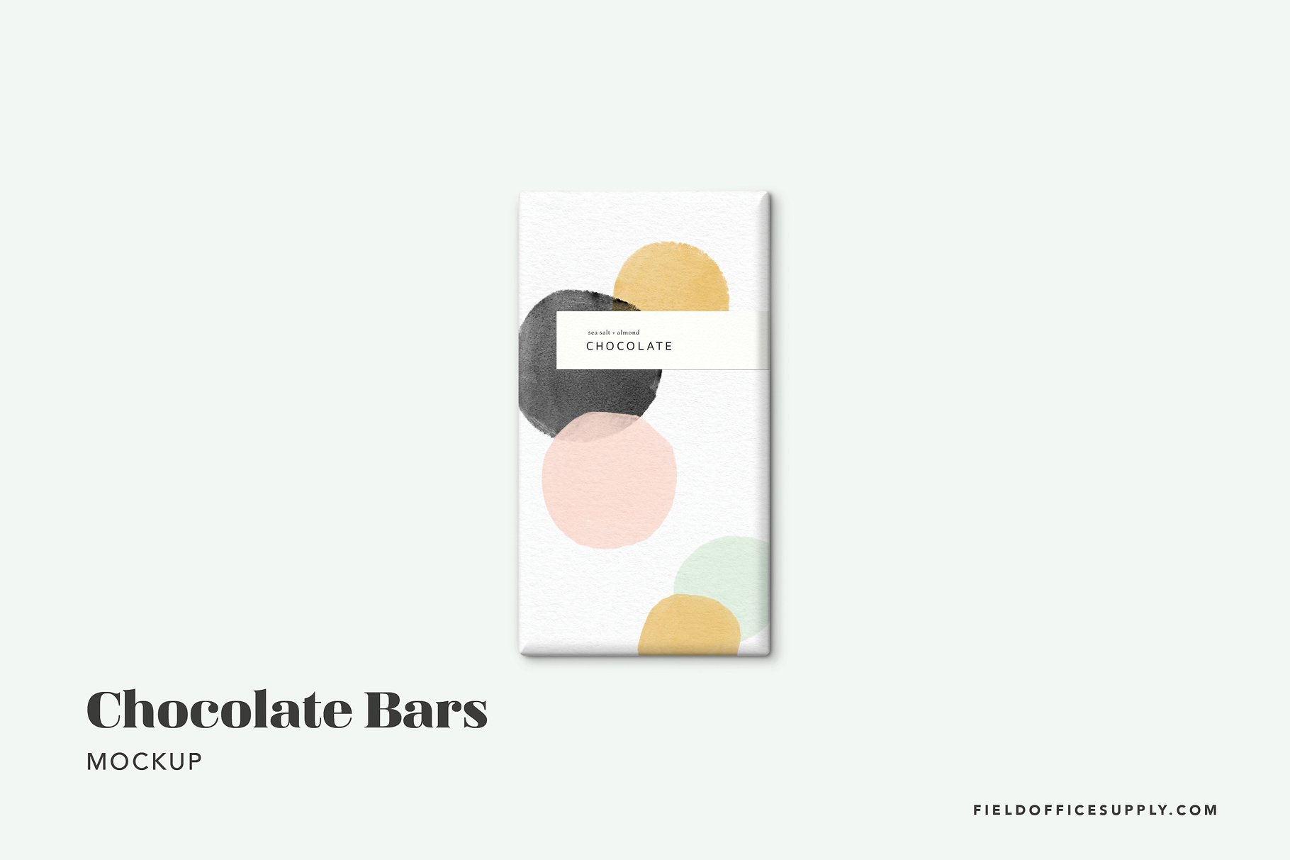 巧克力棒包装样机 Chocolate Bar Mockup Bundle插图5