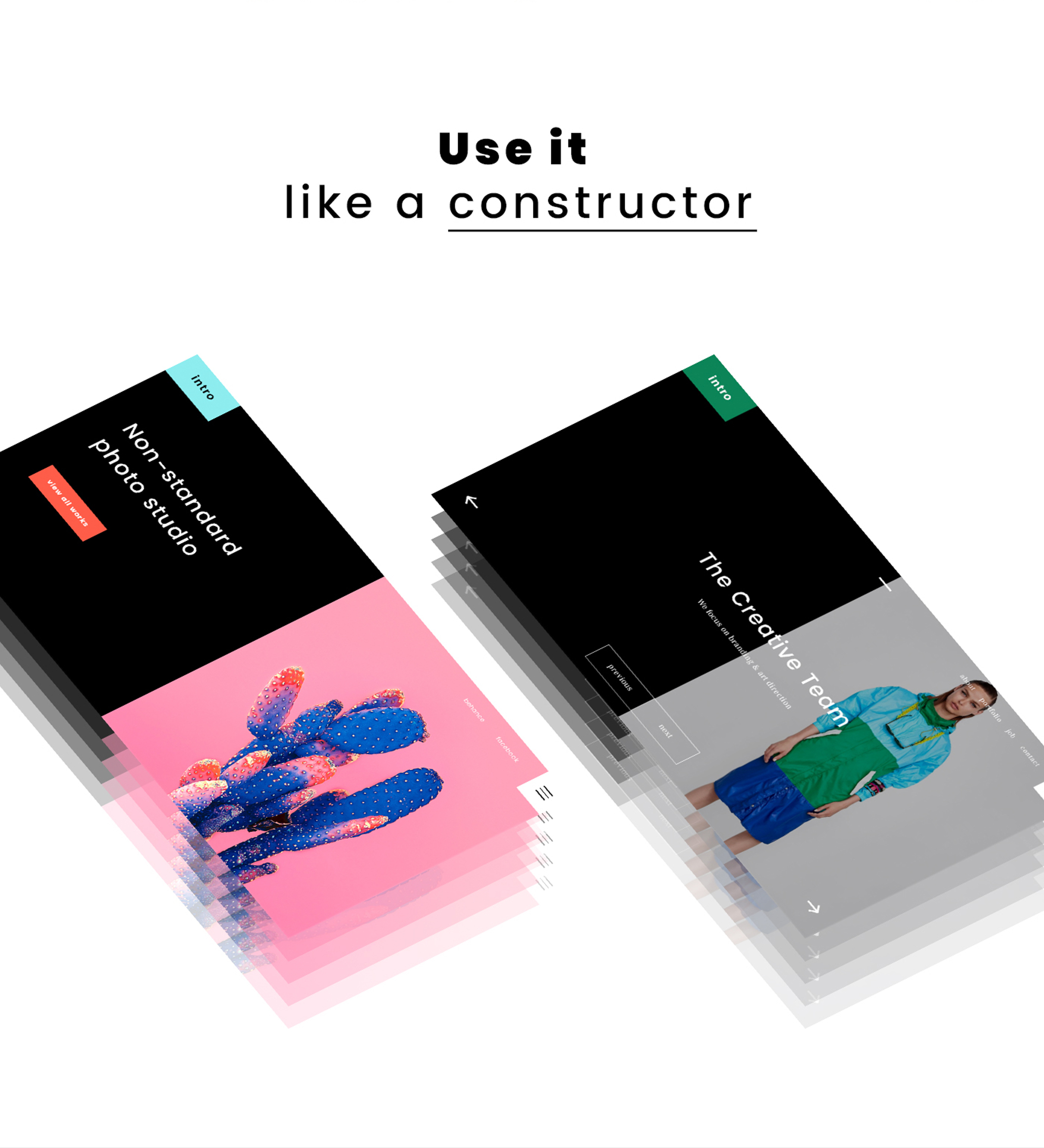现代主义思想的UI工具包 Intro UI Kit插图5