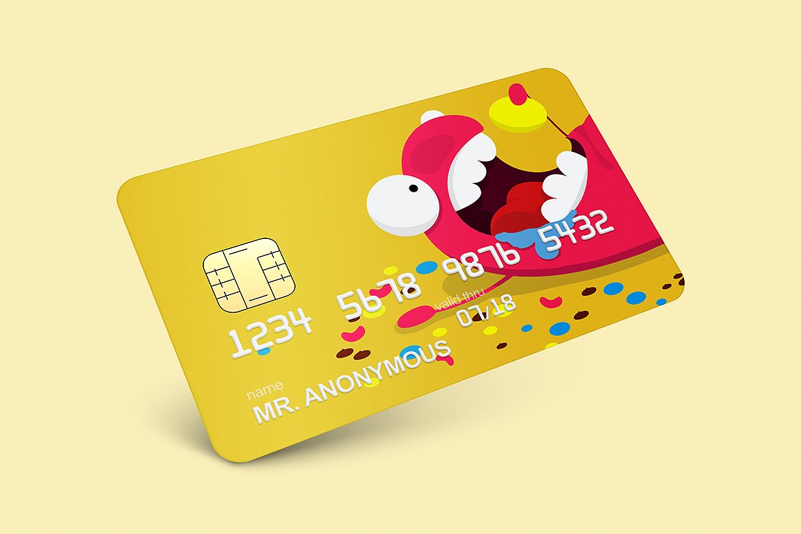 信用卡和借记卡样机 Credit & Debit Card Mockup插图1