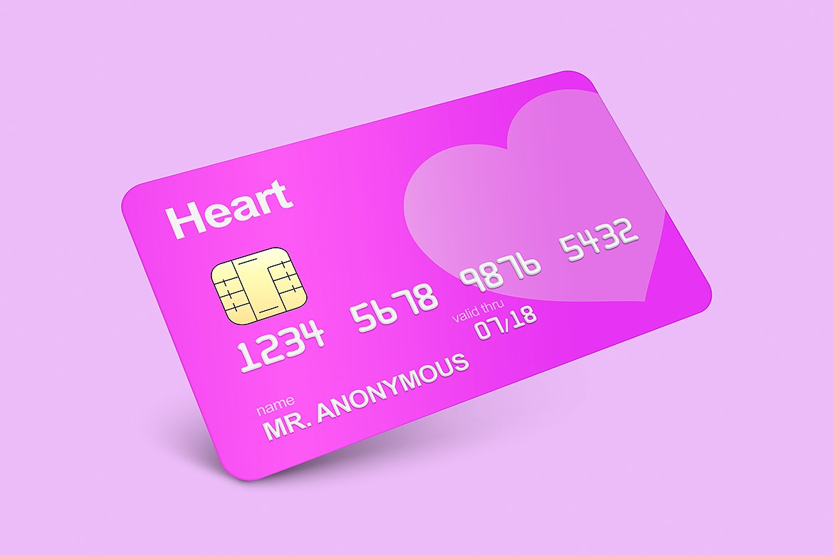 信用卡和借记卡样机 Credit & Debit Card Mockup插图2