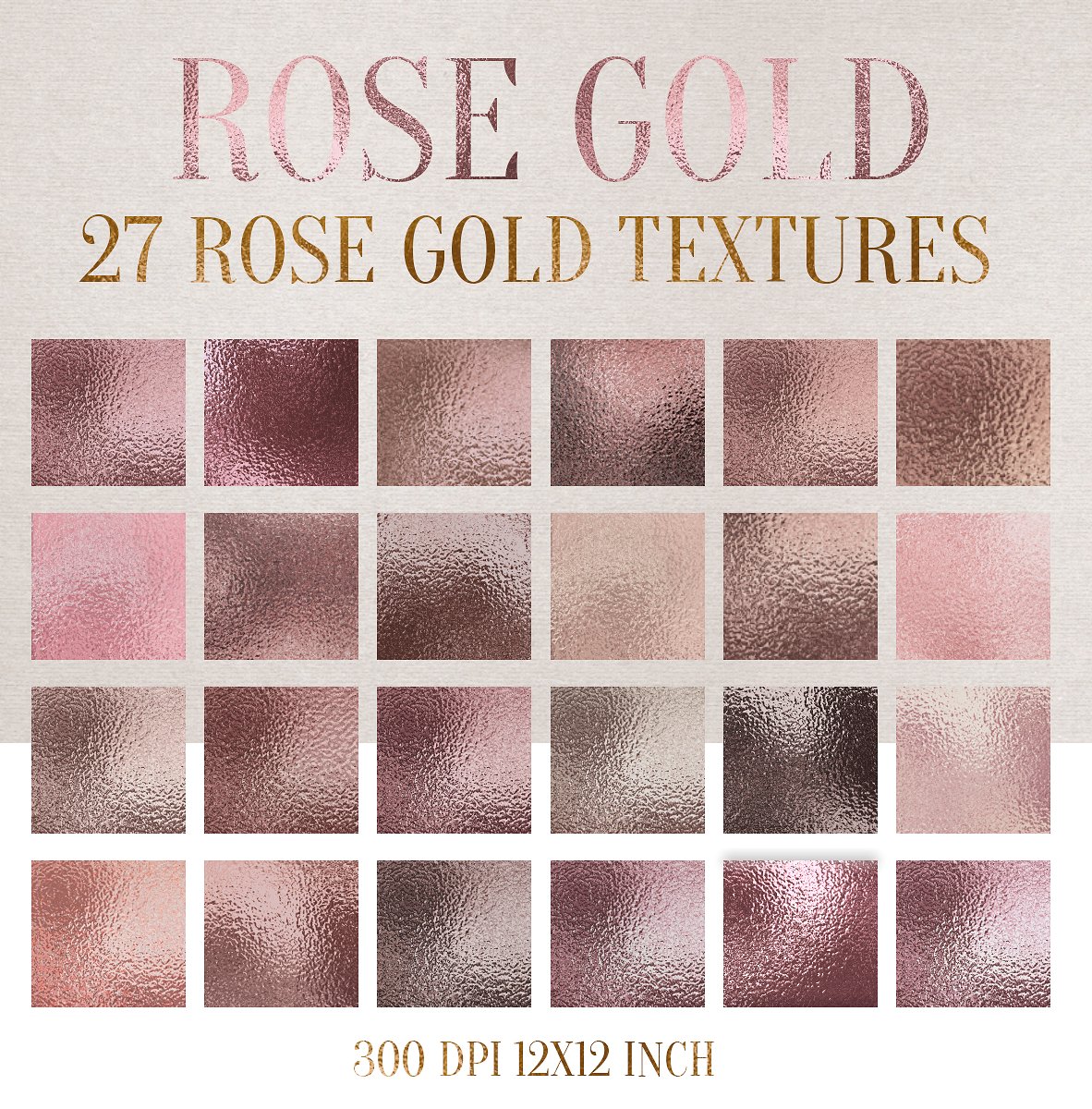 玛瑙石&玫瑰金纹理 Agate Stone & Rose Gold Textures [2G]插图5