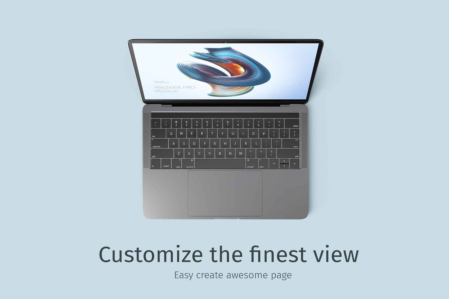 精美的MacBook Pro的创意样机 Macbook Pro Creative Mockup插图5