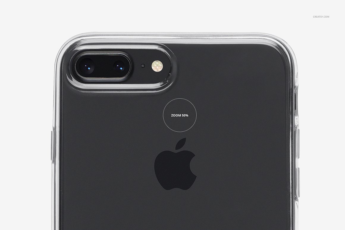 超级主流的iPhone 8 Plus多角度展示样机 iPhone 8 Plus Clear Case Mockup Set插图17