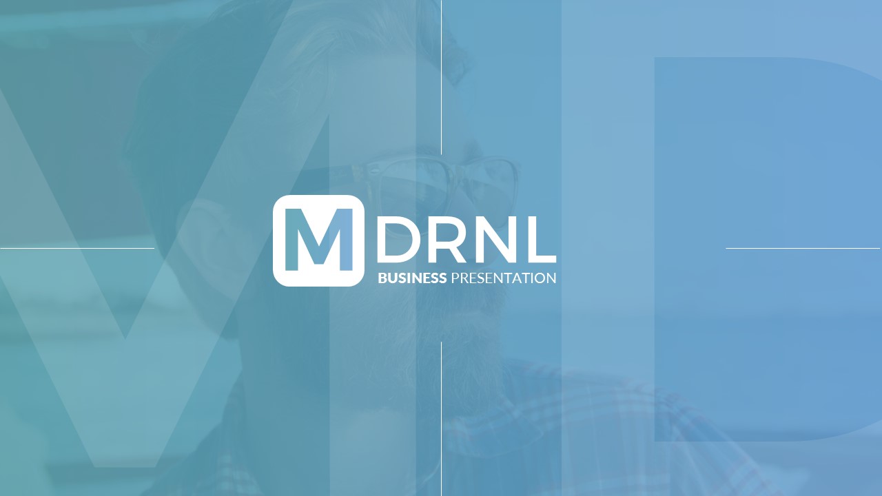 超现代和独特的公司介绍幻灯片模板 MDRNL Business V.1 Keynote Template插图