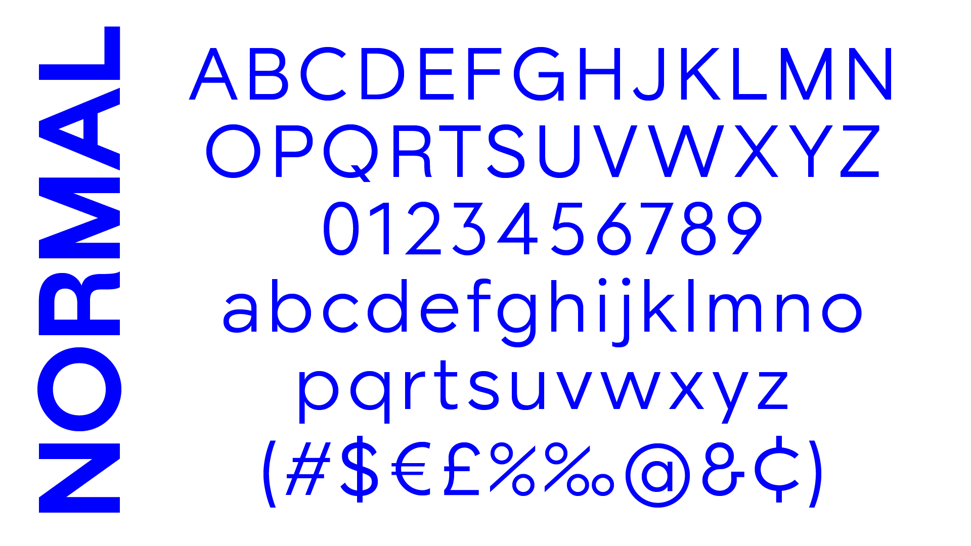 带有力量感的几何无衬线字体 Rigid Geometric Sans Serif Font插图3