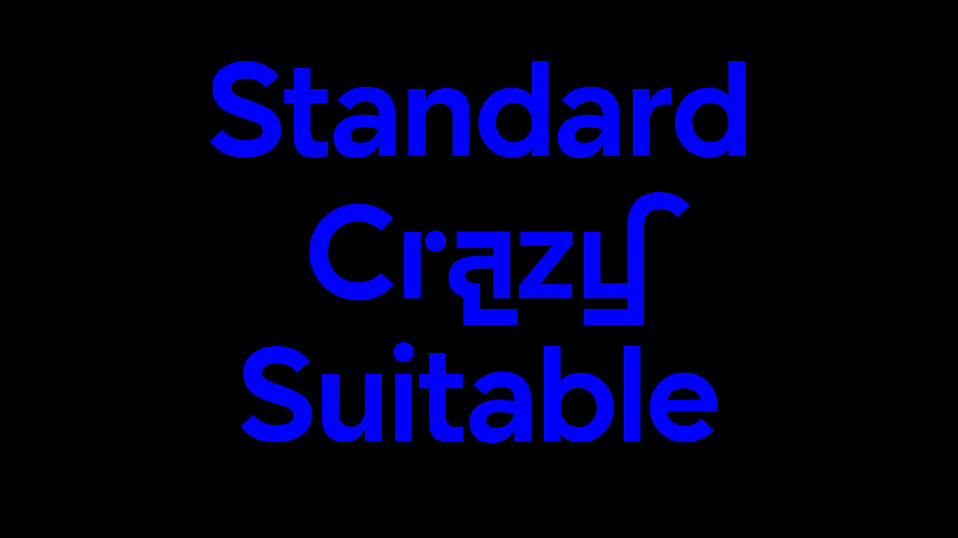 带有力量感的几何无衬线字体 Rigid Geometric Sans Serif Font插图2