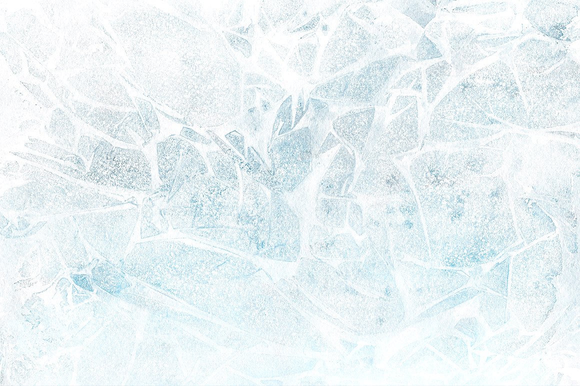 40款自然和现代冬季弗罗斯特水彩背景与纹理 40 Beautiful, Naturally And Modern Winter Frost Watercolor Backgrounds & Textures插图5
