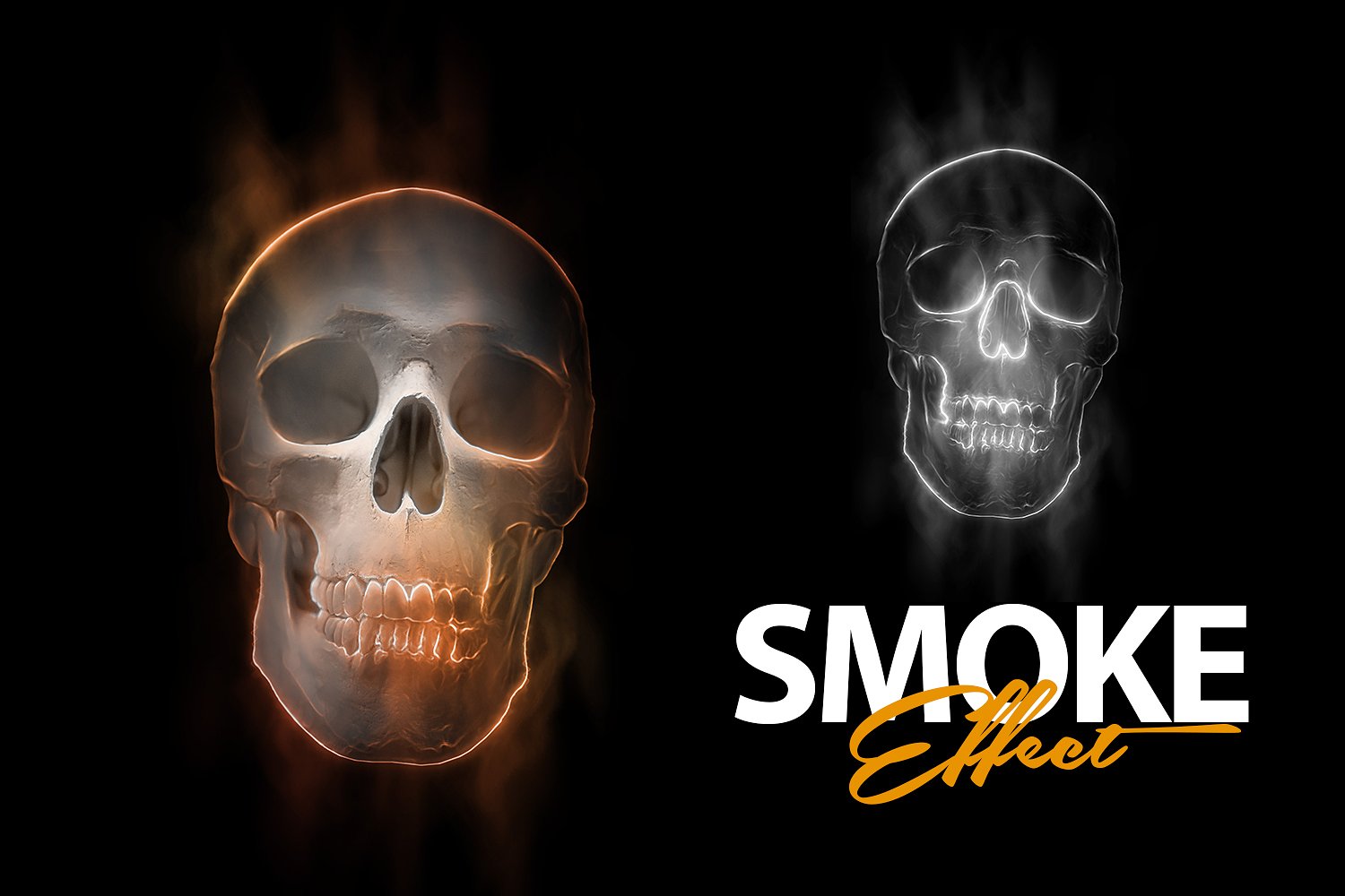 烟雾效果Photoshop的动作 Smoke Effect Photoshop Action插图7