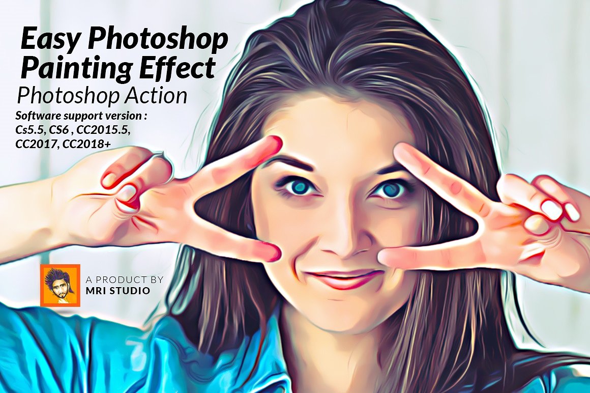 超巨量的照片艺术效果处理Photoshop动作 Super Massive Photo Art Effects Processing Photoshop Action插图5