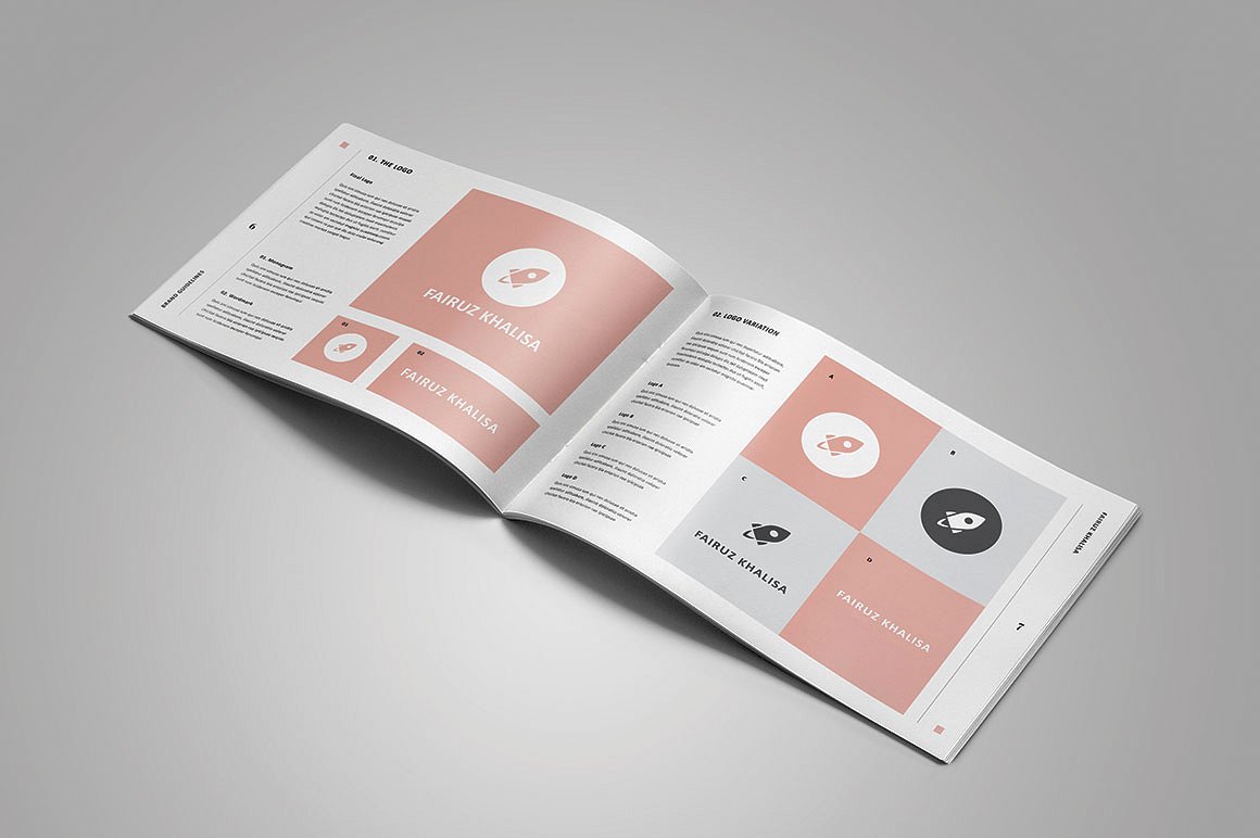 干净设备专业品牌手册模板 Brand Guidelines插图3